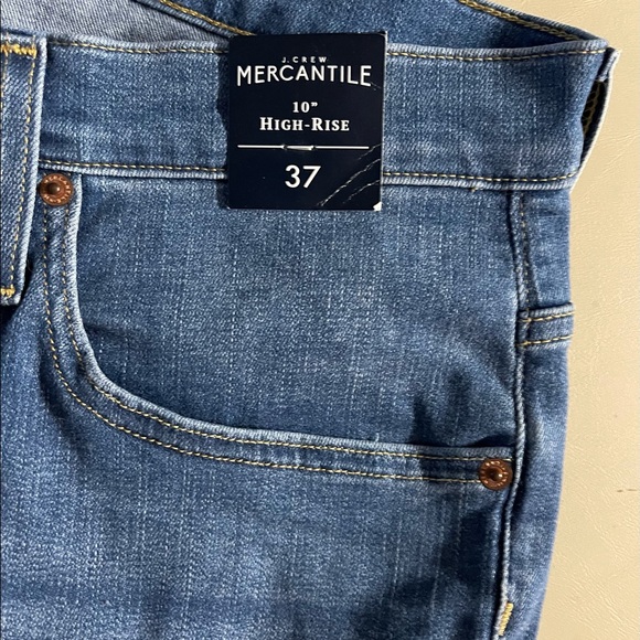 J Crew Mercantile 10” High Rise Button Fly PLUS 37 - Picture 3 of 6
